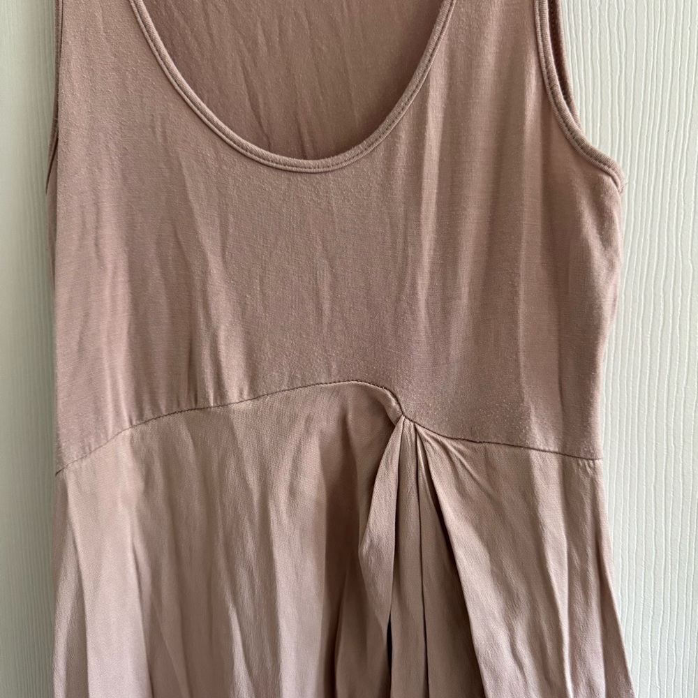 ANTHROPOLOGIE Gemini Twofer Satin Maxi Dress XS - Picture 6 of 11